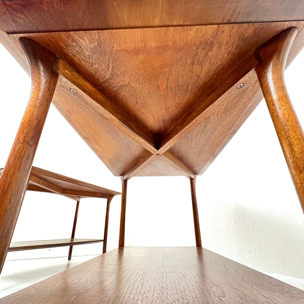 Thumbnail: #1678 Pair of Robsjohn-Gibbings for Widdicomb Tiered End Tables