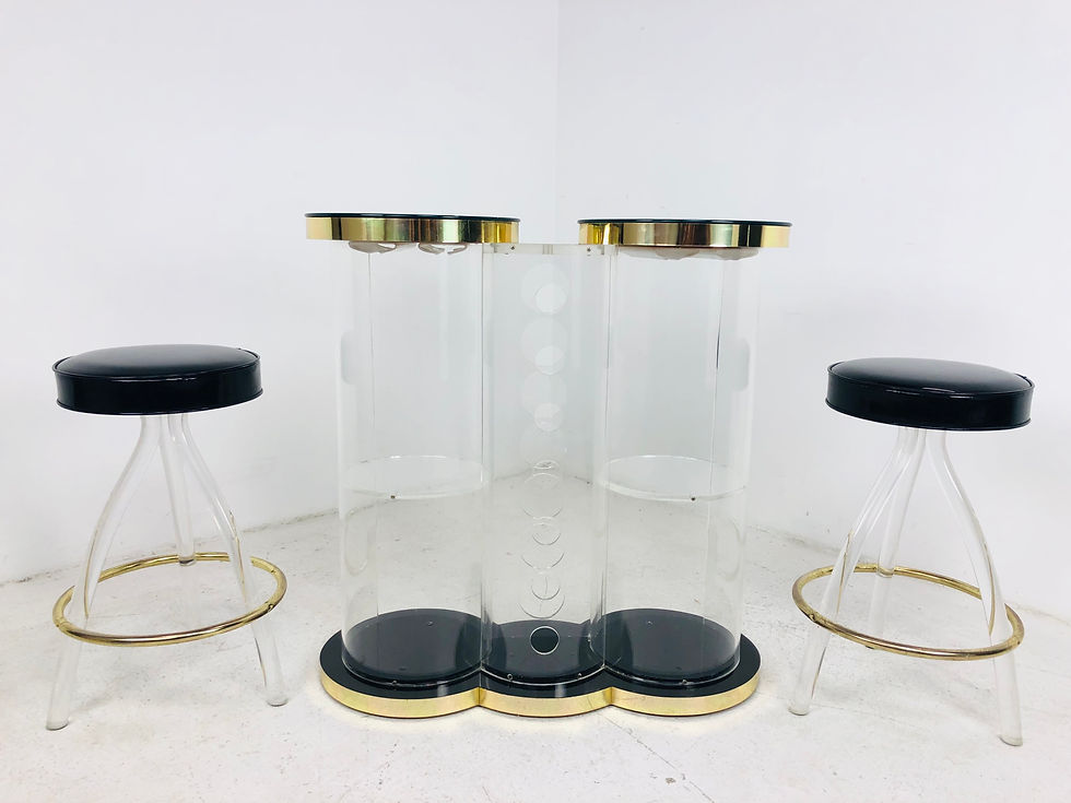 Thumbnail: #8862 Double Column Lucite Bar