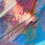 Thumbnail: #1715 "Santa Fe Rains" 1980's Abstract Painting by Mary Jane Schmidt
