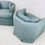 Thumbnail: #5398 Pair of Hex Swivel Chairs