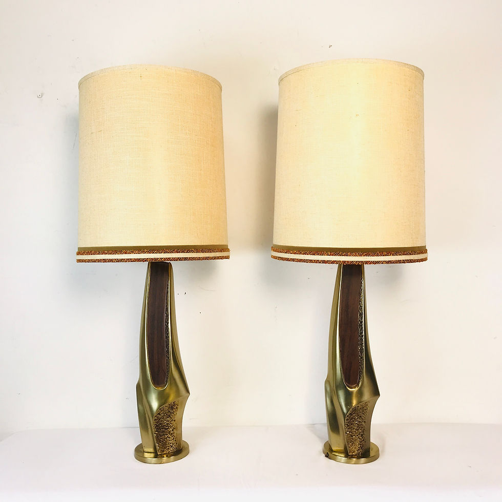 Thumbnail: #4864 Pair of Lamps by Richard Barr and Harold Weiss for Laurel Lamp Company