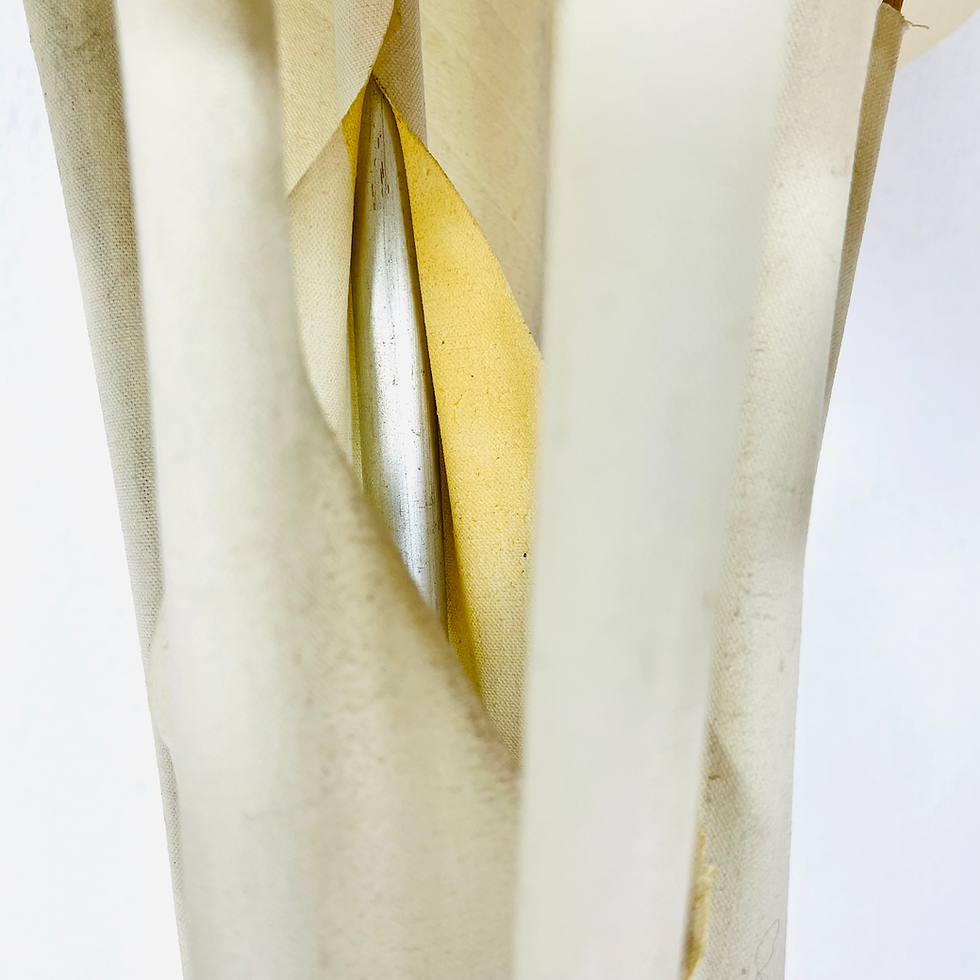 Thumbnail: #1958 Custom 9' Canvas & Wood Banana Tree
