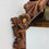 Thumbnail: #1144 Gilt Plaster Floral Mirror