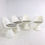 Thumbnail: #5924 Set of 4 Modular Chairs by Hollen