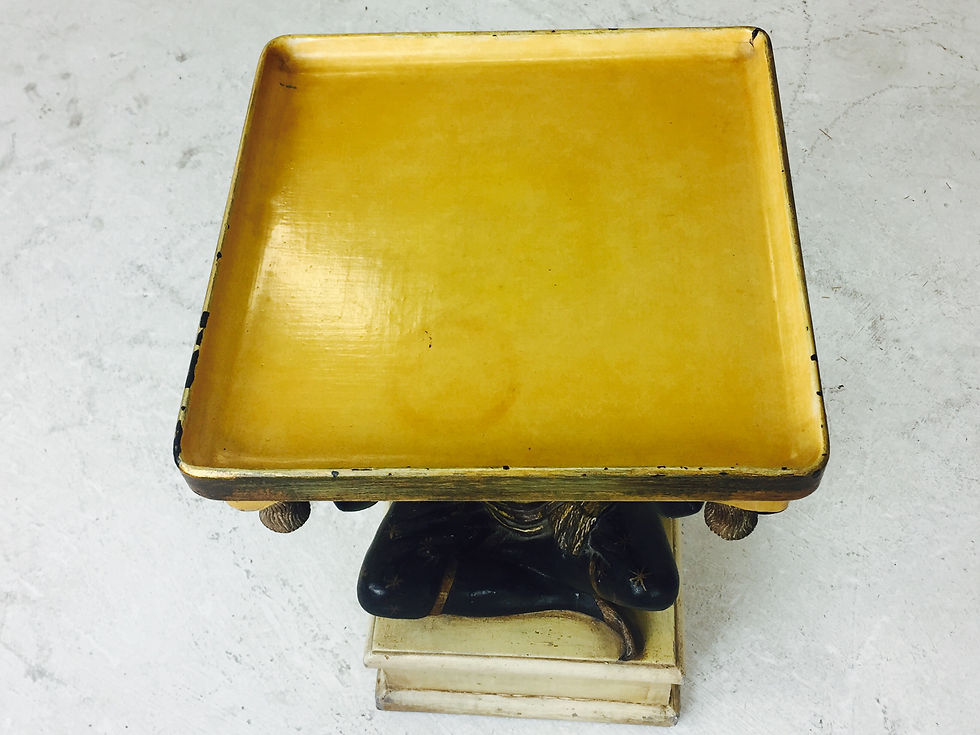 Thumbnail: #2463 Blackamoor Side Table