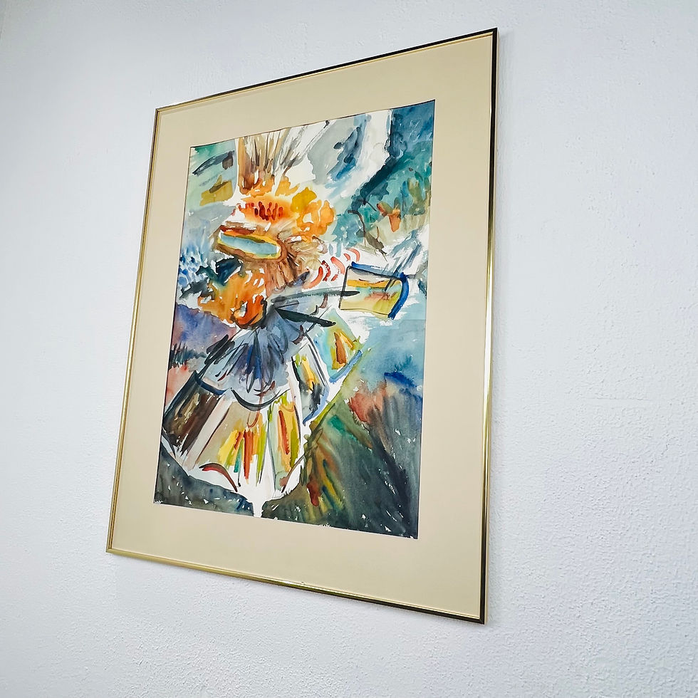 Thumbnail: #1228 Original Watercolor Painting