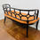 Thumbnail: #1454 Emerson Bentley Wood Frame Settee