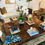 Thumbnail: #4804 Oversized Rustic Rosewood Coffee Table