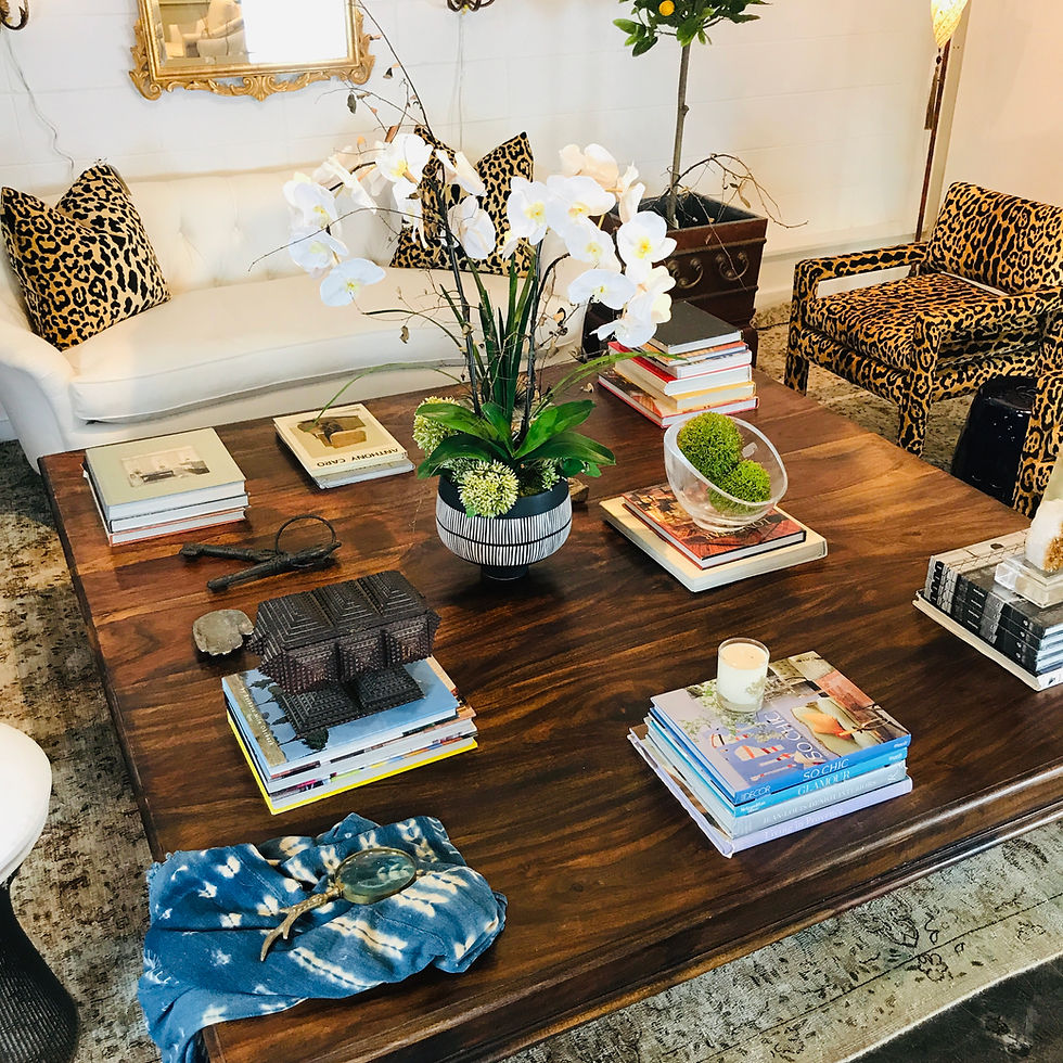 Thumbnail: #4804 Oversized Rustic Rosewood Coffee Table