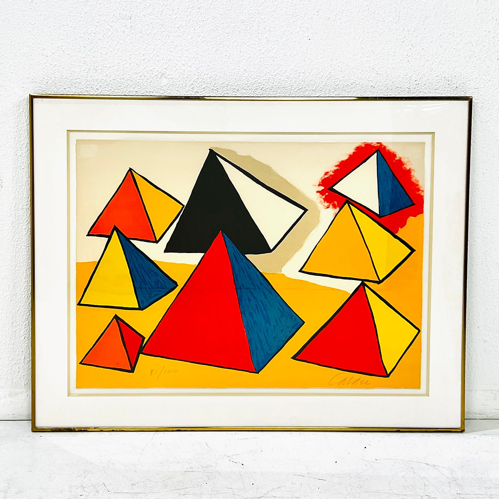 Thumbnail: #1975 Alexander Calder "Homage to Euclid", Signed & Numbered
