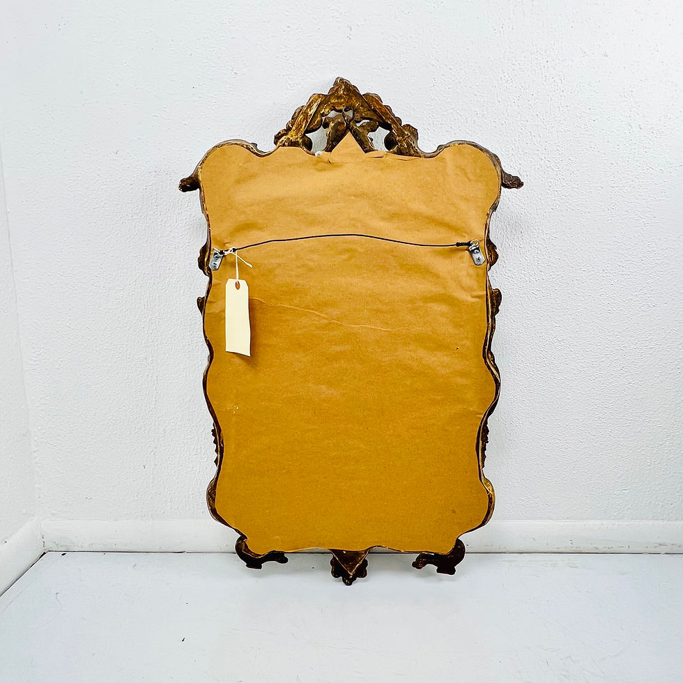 Thumbnail: #1151 Ornate French Gilded Gesso Wall Mirror