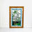 Thumbnail: #1157 Crane Stained Glass Panel