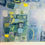 Thumbnail: #4034 Blue Abstract Painting by Liz Schneider