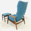 Thumbnail: #4851 Ib-Kofod Larsen Reclining Chair with Ottoman