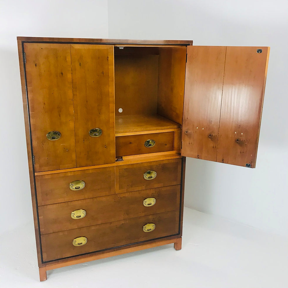 Thumbnail: #5620 Hickory High Gentleman's Chest/Armoire