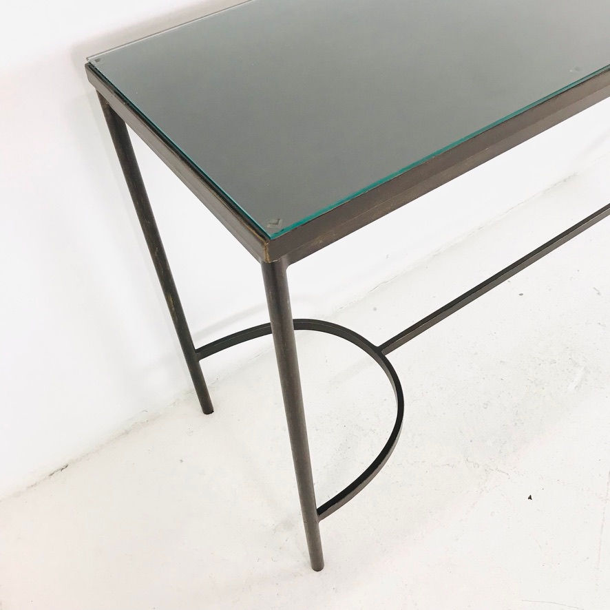 Thumbnail: #5891 Bronzed Console Table