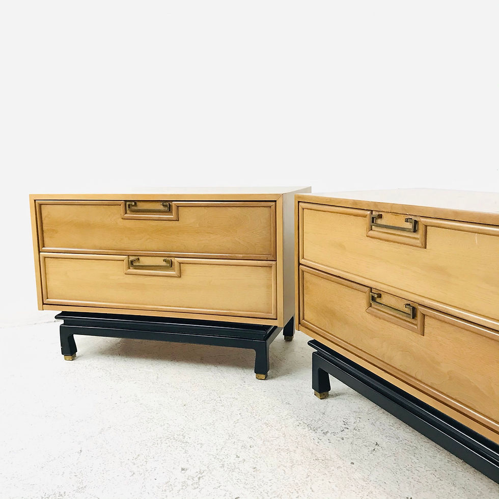 Thumbnail: #5369 Pair of American of Martinsville Chests/Nightstands