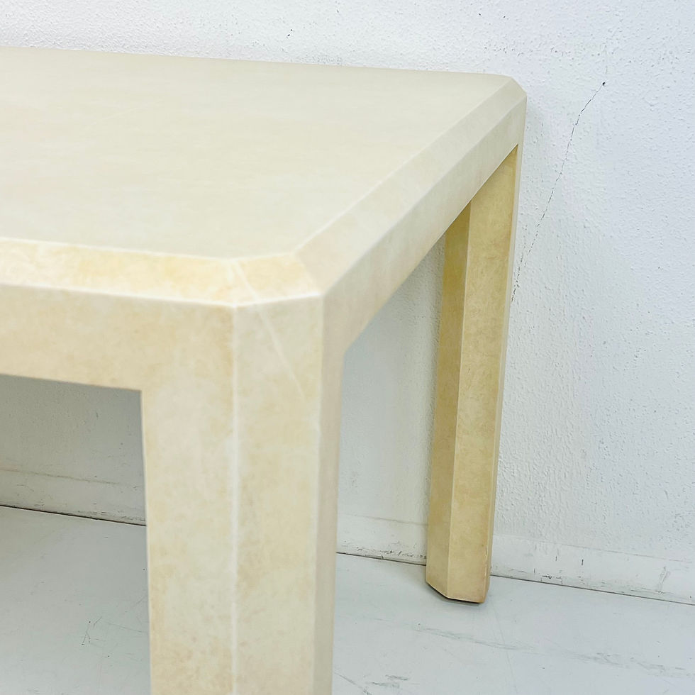 Thumbnail: #1469 Goatskin Game Table in the Style of Karl Springer