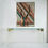 Thumbnail: #1349 Lucite & Brass Console Table by Charles Hollis Jones