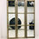 Thumbnail: #5993 Tall Metal Wrapped Mirror Panels (3 Available)