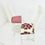 Thumbnail: #1593 Pair of High Back White Lacquered Side Chairs