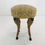 Thumbnail: #4593 18th Century Deer Leg Stool/Clarence House Needlepoint