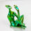 Thumbnail: #997 Zsolnay Eosin "Sun Worshipper" Art Deco Figurine
