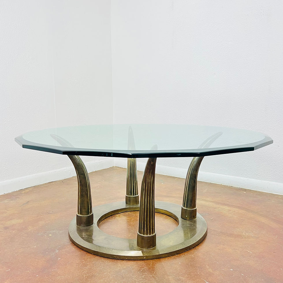 Thumbnail: #1281 Brass Tusk Coffee Table