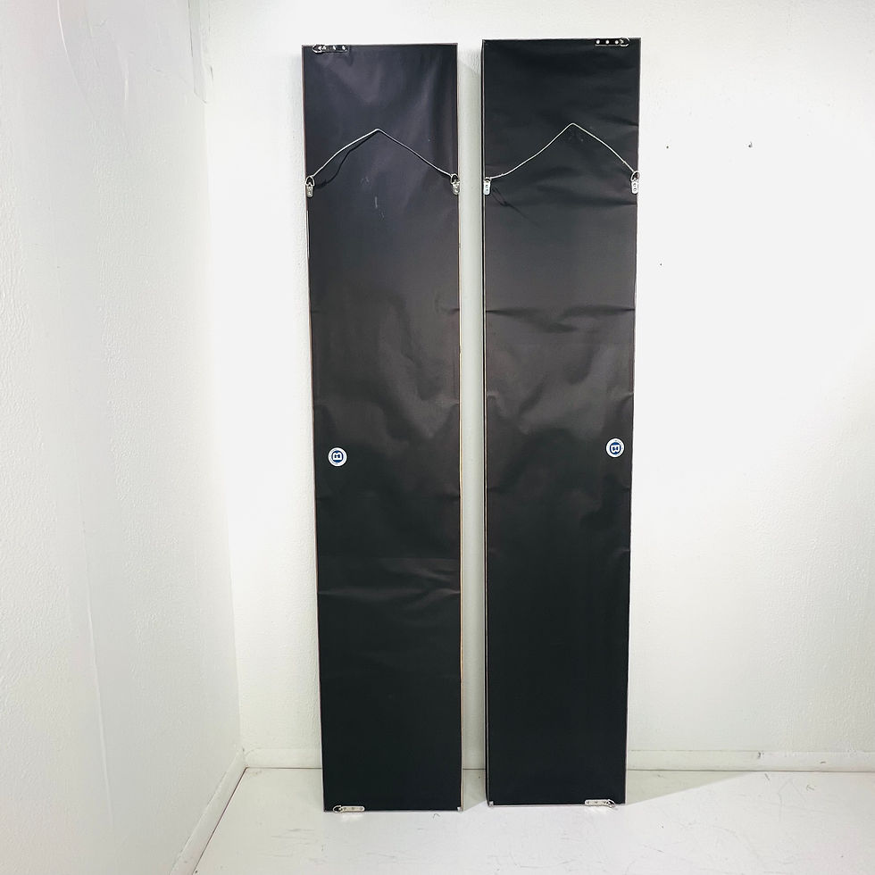 Thumbnail: #1874 Pair of Tall Beaded African Yoruba Panels