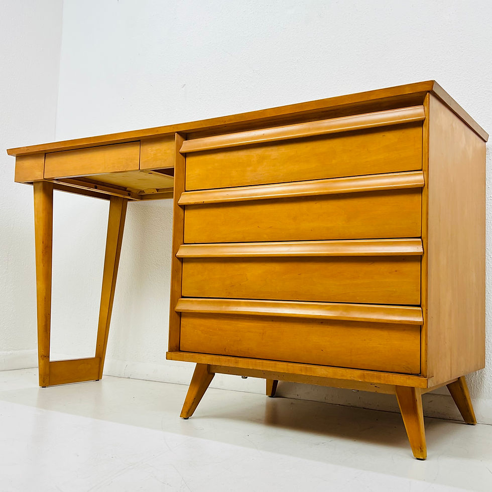 Thumbnail: #1681 Baumritter Mid-Century Modern Desk