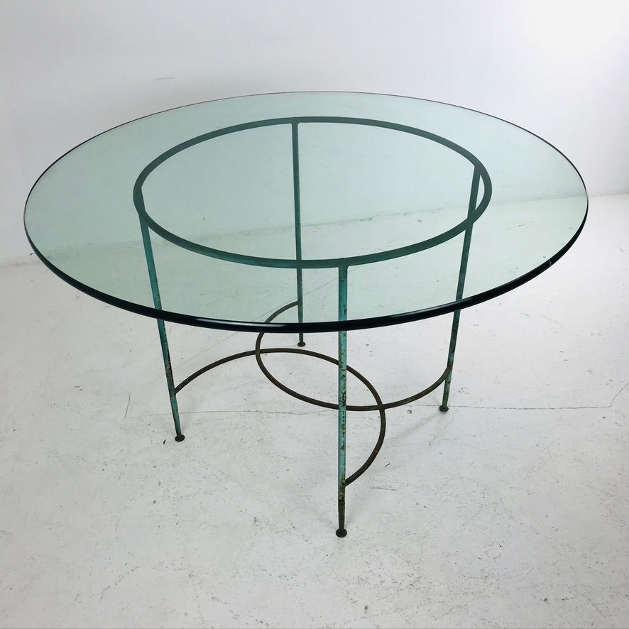 Thumbnail: #5787 Vintage Patio Table and Chairs in the Style of Salterini