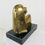 Thumbnail: #5822 "Deco Lady" Polished Bronze Sculpture