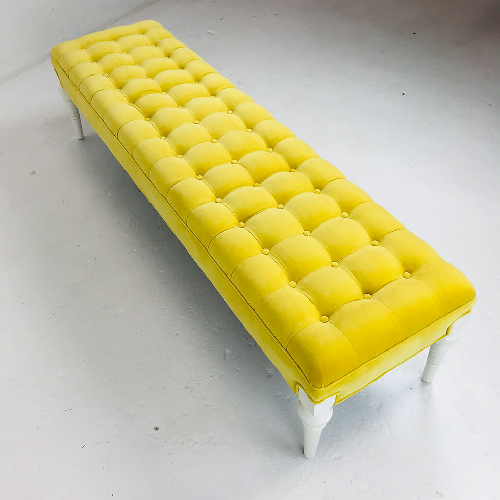 Thumbnail: #4746 Custom Yellow Bench