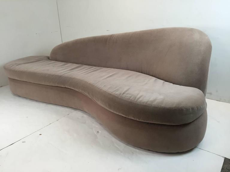 Thumbnail: #1625 Adrian Pearsall Serpentine Sofa for Comfort
