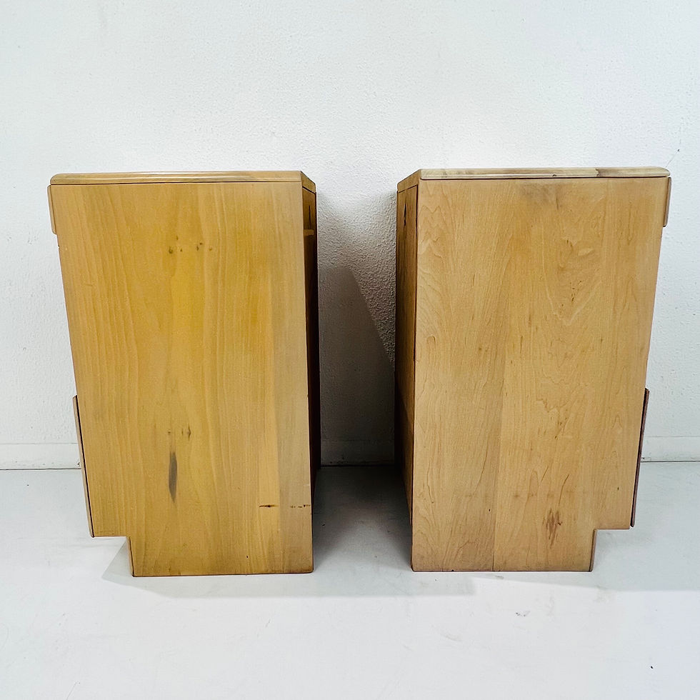 Thumbnail: #1301 Pair of Nightstands by Russel Wright for Conant Ball