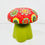 Thumbnail: #1749 Upholstered Mushroom Ottoman / Pouf