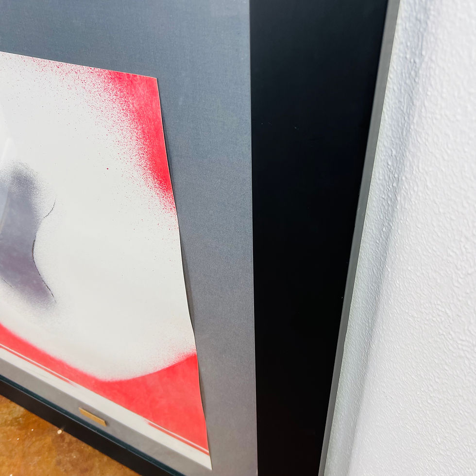Thumbnail: #1127 Esteban Vicente "Peace" Framed Lithograph
