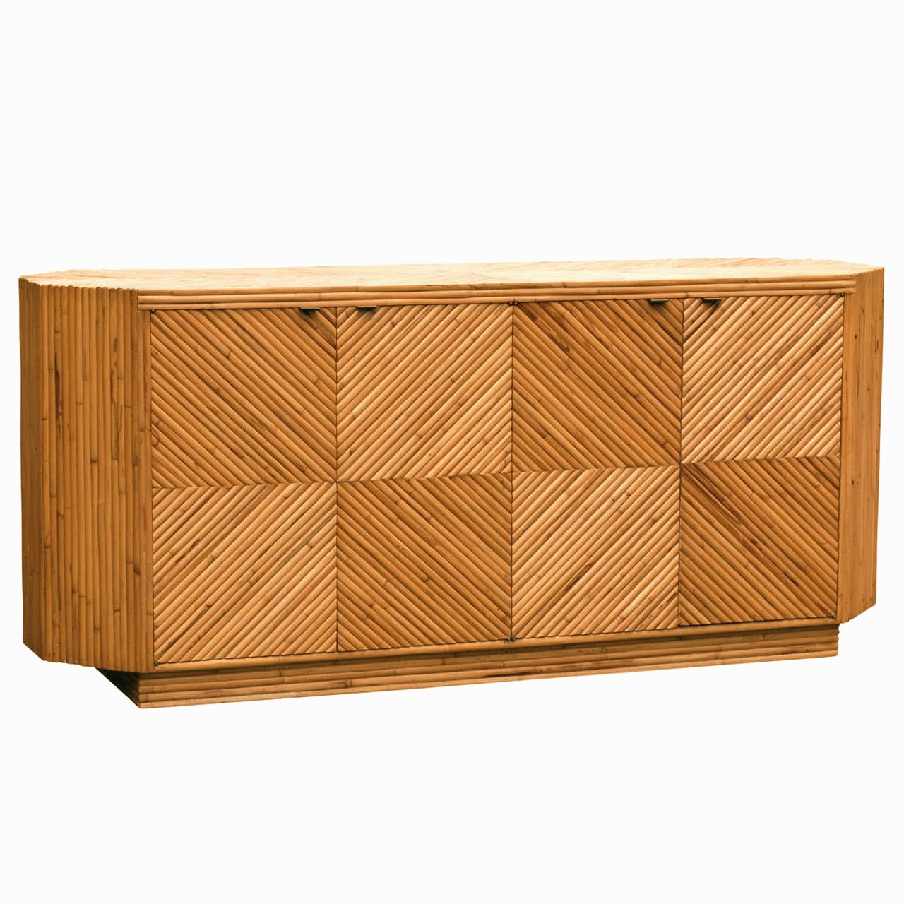 #1114 Split Bamboo Sideboard / Credenza