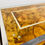 Thumbnail: #1153 Monumental Burl & Chrome Desk by Pace Collection