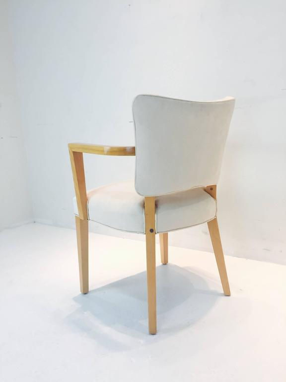 Thumbnail: #1793 Set of 6 French Deco Dining Chairs