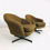 Thumbnail: #6009 Pair of Vintage Pod Swivel Chairs