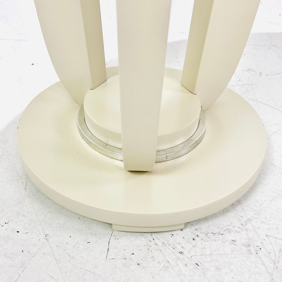 Thumbnail: #1902 Vintage Baker Side Table with Crackle Lacquer
