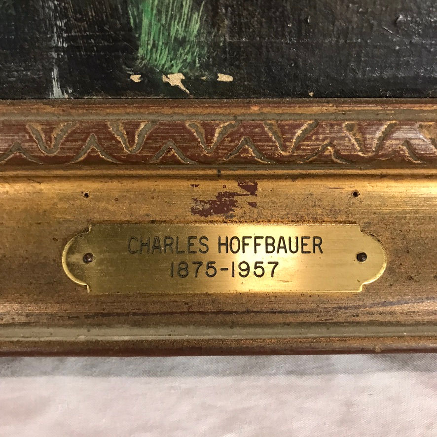 Thumbnail: #6070 Charles Hoffbauer Painting