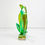 Thumbnail: #997 Zsolnay Eosin "Sun Worshipper" Art Deco Figurine