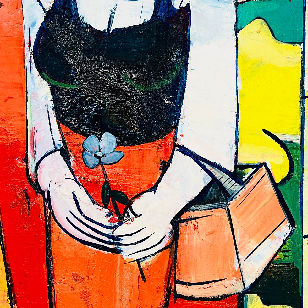 Thumbnail: #1778 René Couturier Oil Painting