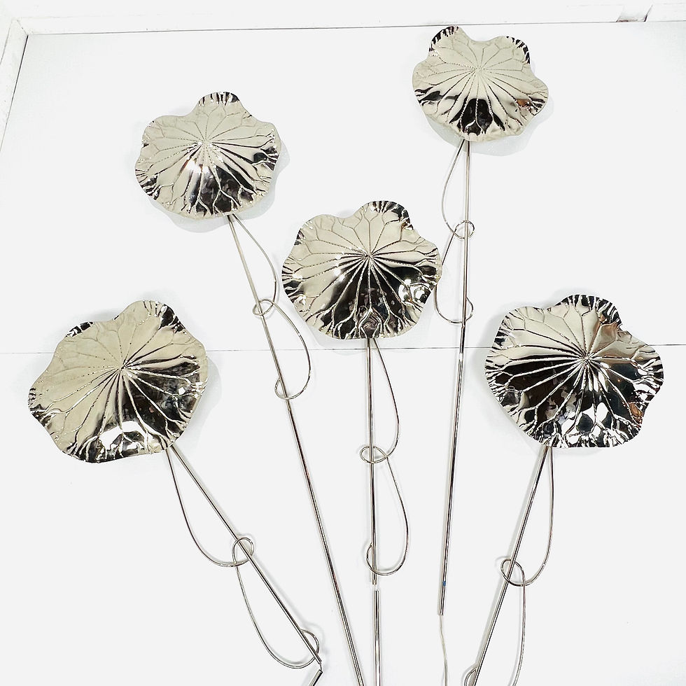 Thumbnail: #1287 Large Scale Water Lily Wall Sconces by Global Views