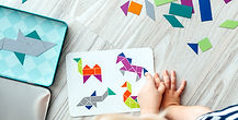 Child Doing Art Activity