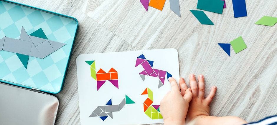 Child Doing Art Activity