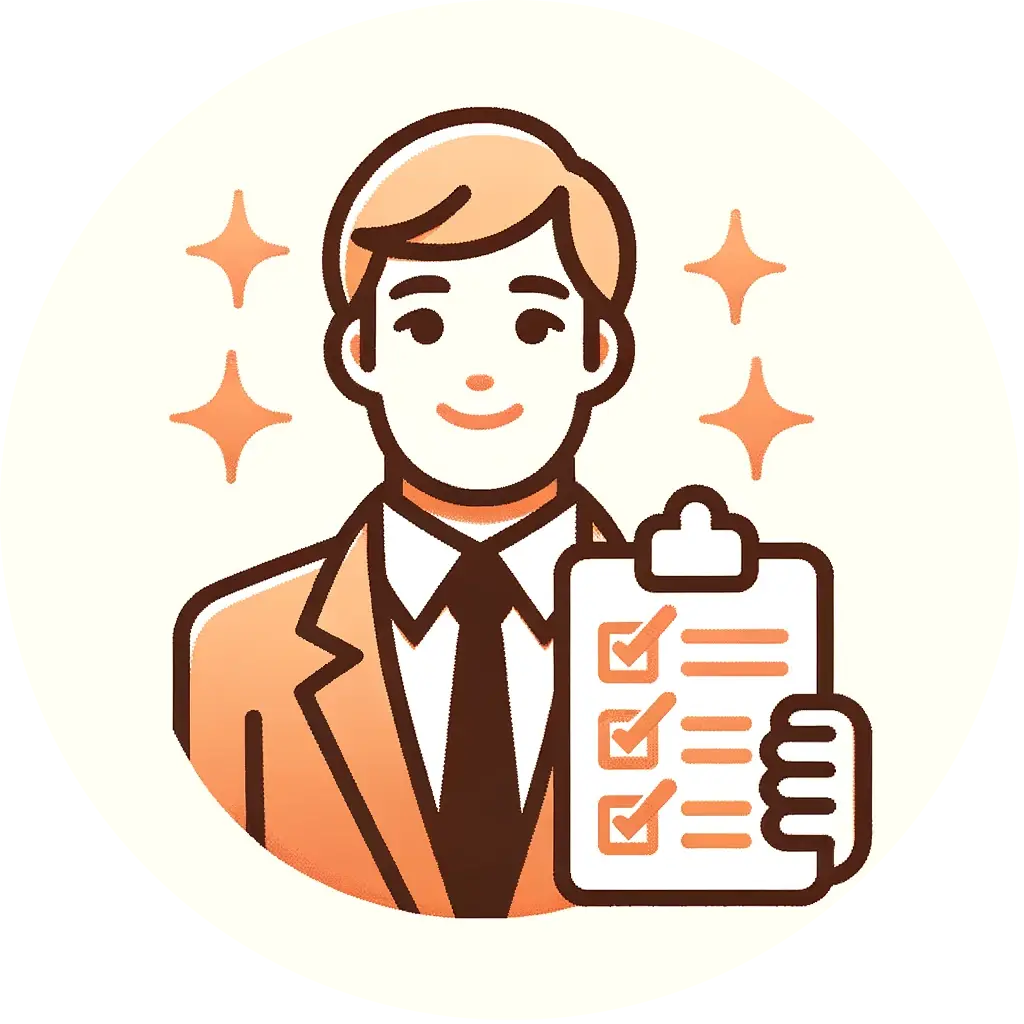 DALL·E 2023-10-16 12.12.25 - Vector design of a businessman with light-toned skin, looking