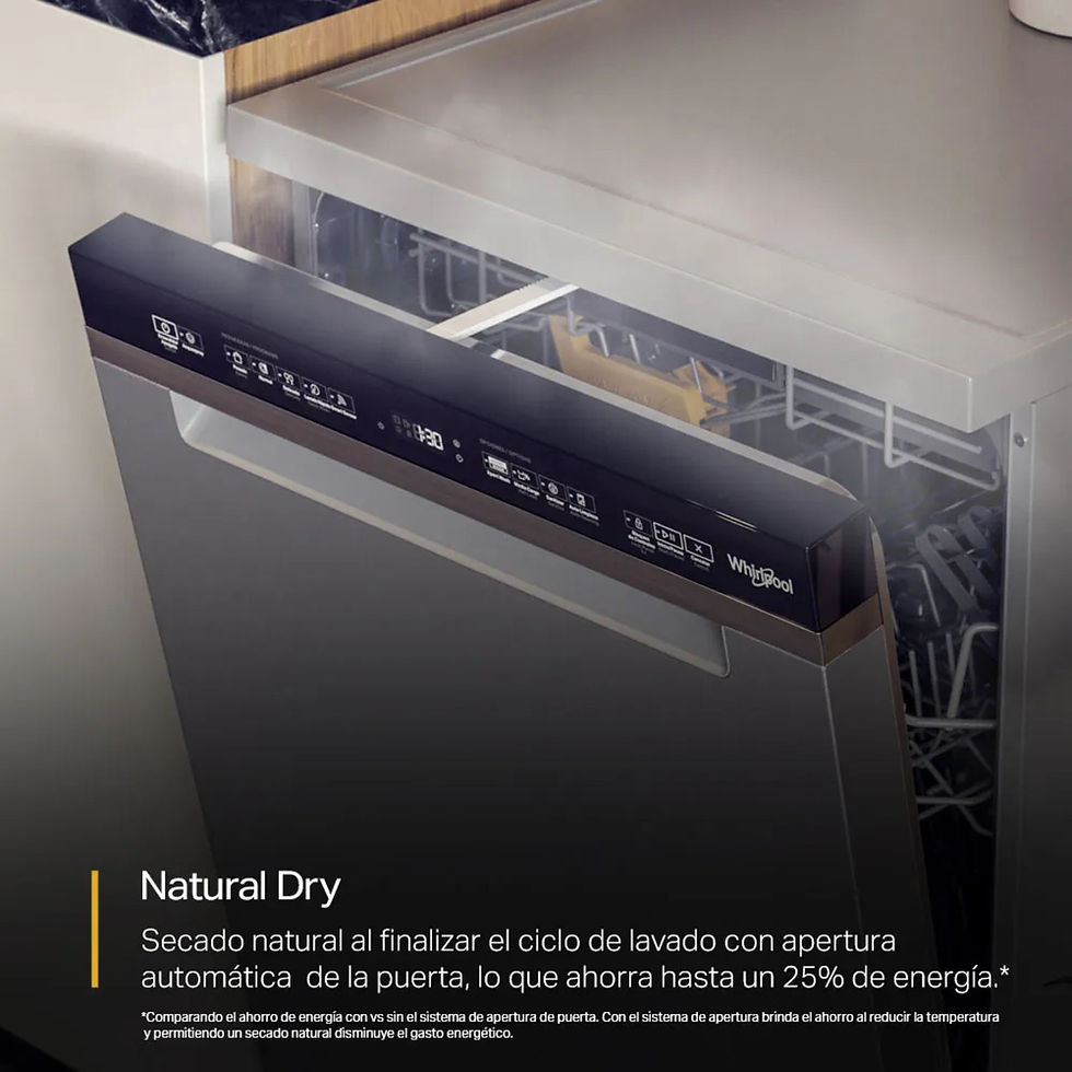 Miniatura: Lavavajillas Libre Whirlpool WDF840SFGS Xpert Wash 62 cm 15 servicios Acero Inox